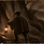 Illustration de la légende de Zezengorri, le taureau rouge de la grotte, à Aïcirits (Pyrénées-Atlantiques)